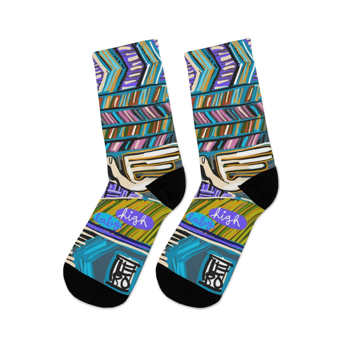 Lets Fly High Baby 2.0 – Lebo Tribe Socks